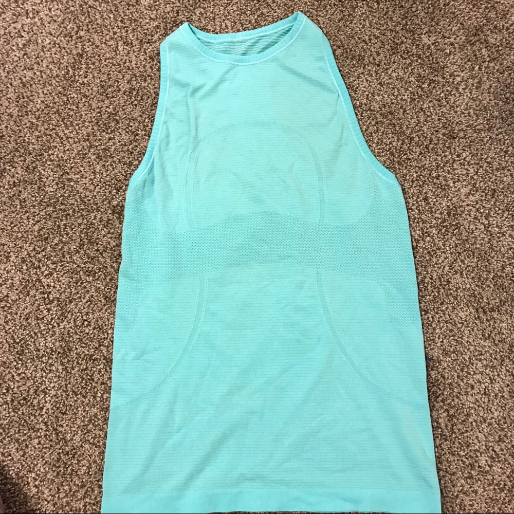 Lululemon High Neck Racerback Tank Top